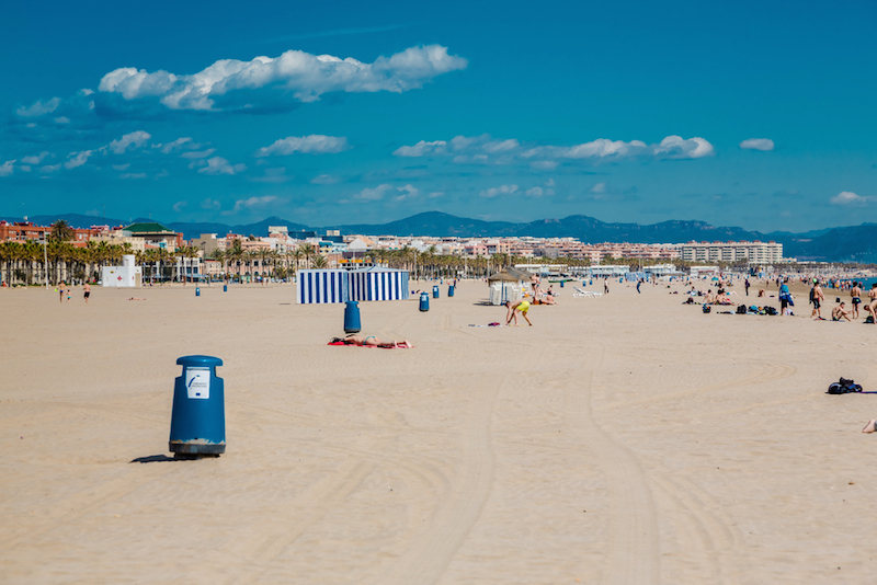 Beach in Valencia