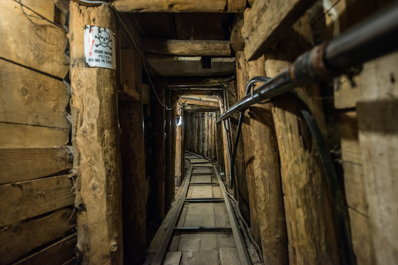 Tunnels built during the siege of Sarajevo