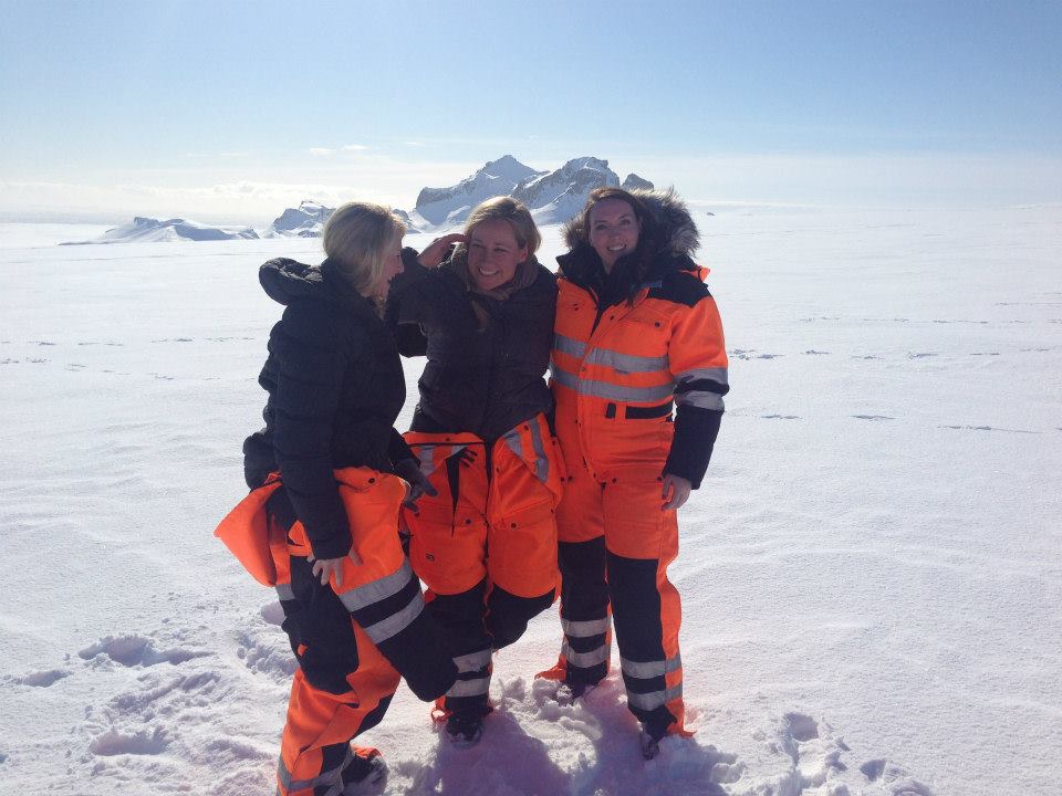 Snowmobiling on the Glacier