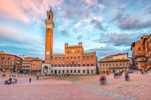 Piazza del Campo in Siena, Italy