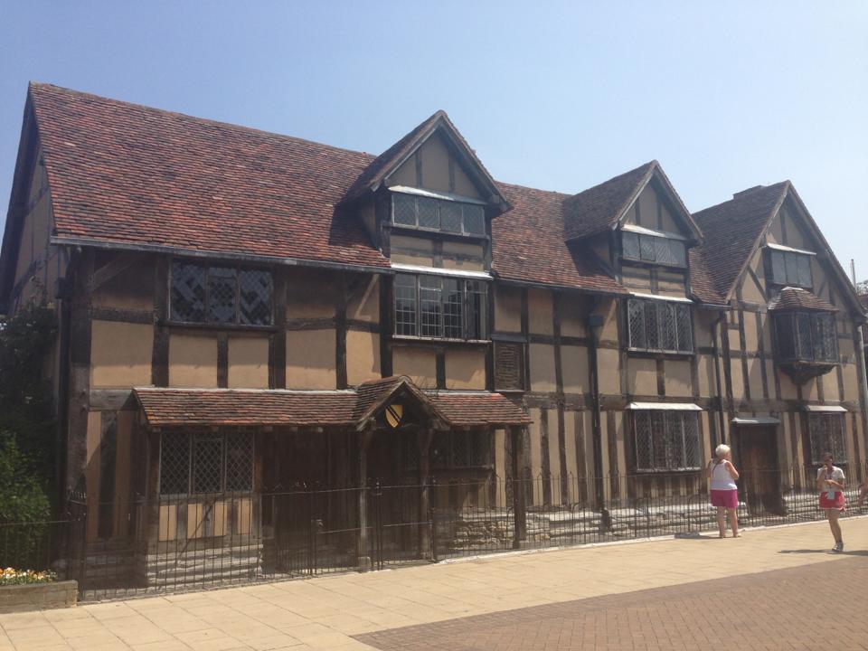 Shakespeare's Birthplace — at Stratford Upon Avon Riverside.